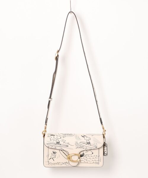 PEANUTS ショルダーバッグ バッグ 「COACH X PEANUTS」タビー
