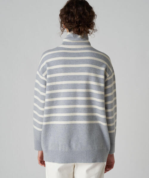 GALERIE VIE ハイネックニットベスト　タートルネックニット アルルスウールハンドニット ハイネックベスト | GALERIE VIE (Women