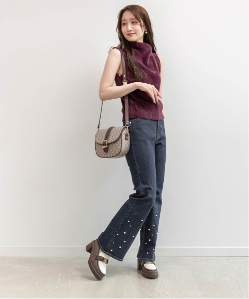 RANDA（ランダ） ショルダーバッグ バッグ 2WAY モノグラムバックル