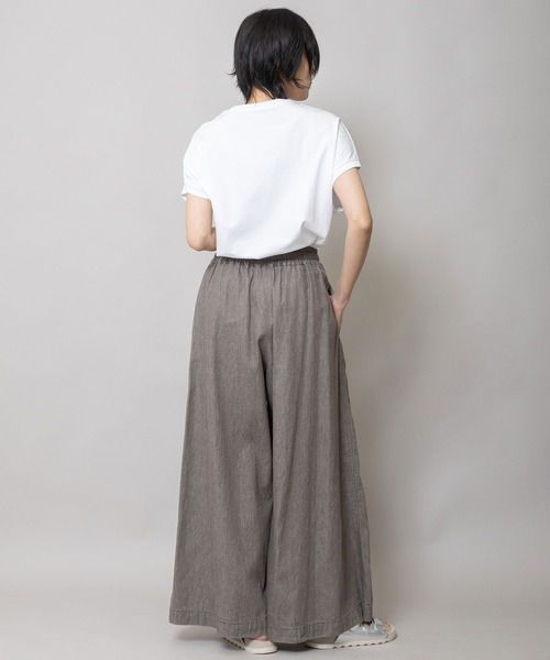 munich★スラブデニムワイドパンツ★美品 Munich（ミューニック） ワイドパンツ ジーンズ デニム デニムパンツ