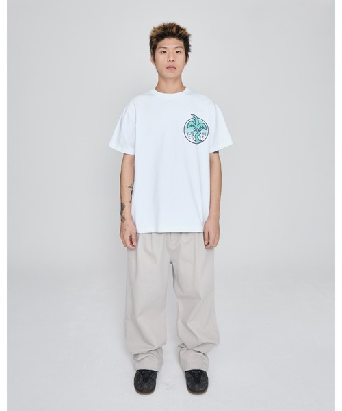 【YESEYESEE】★Y.E.S パームツリー Tシャツ★ YESEYESEE tシャツ Y.E.S Palm Tree Tee メンズ レディース