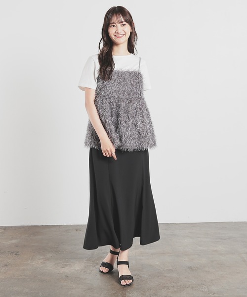 Honeys（ハニーズ） キャミソール フェザーキャミソール : ZOZOTOWN