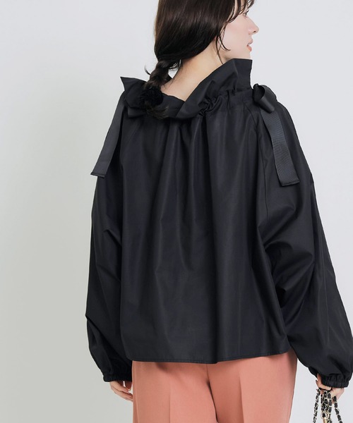 PICCIN PERLA ブラウス シャツ ダブルリボンザビエルブラウス
