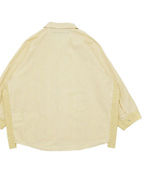 my beautiful landlet 100%コットン my beautiful landlet シャツ 「my landlet」 WASHABLE WOOL