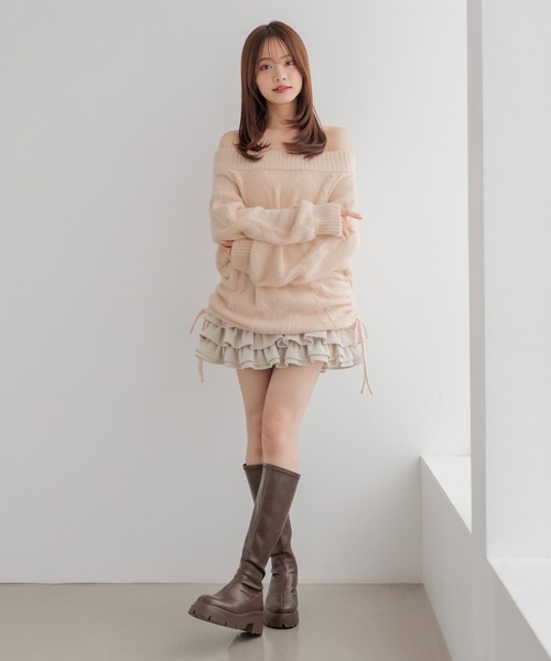 Heather（ヘザー） ロング ブーツ 「累計13万本」楽ちんなのに美脚