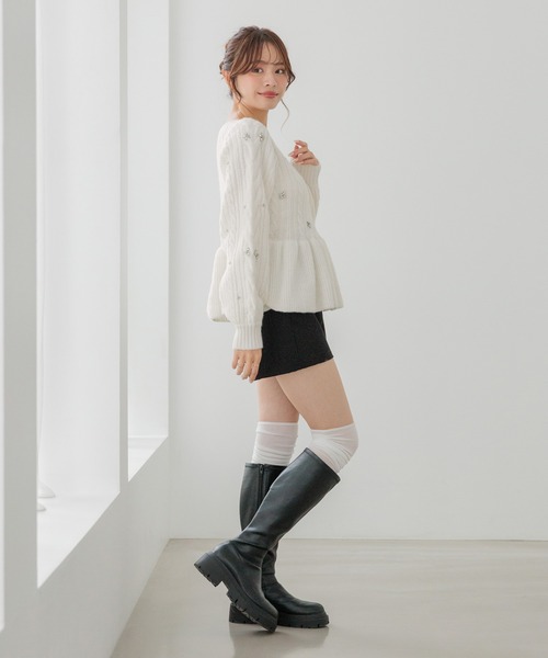 Heather（ヘザー） ロング ブーツ 「累計13万本」楽ちんなのに美脚