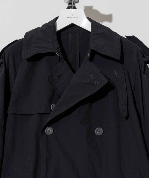 MAISON SPECIAL（メゾンスペシャル） トレンチコート 1 ブラック