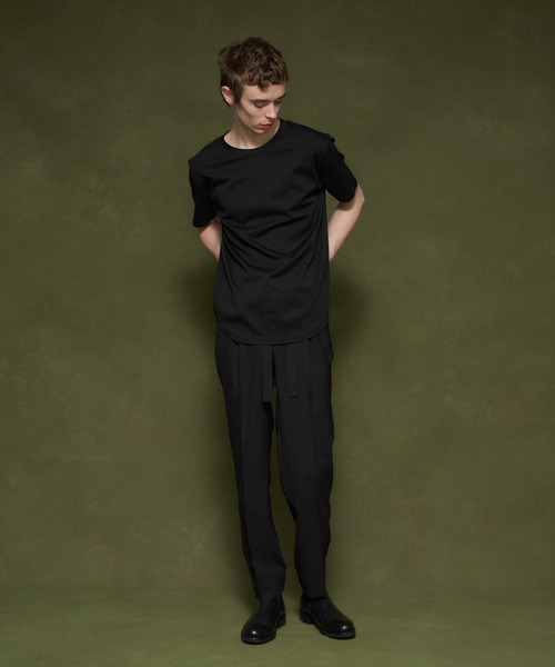 「COLUMN」 「permanent」半袖Tシャツ MEDIUM ホワイト メンズ