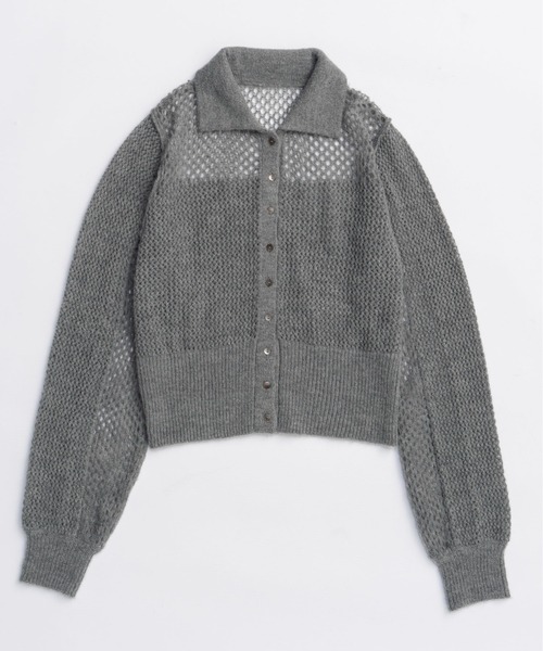MAISON SPECIAL（メゾンスペシャル） カーディガン Tulle Shirt