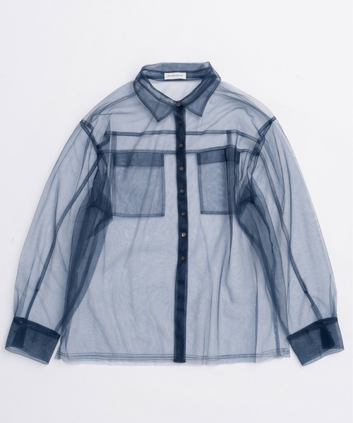 MAISON SPECIAL（メゾンスペシャル） カーディガン Tulle Shirt