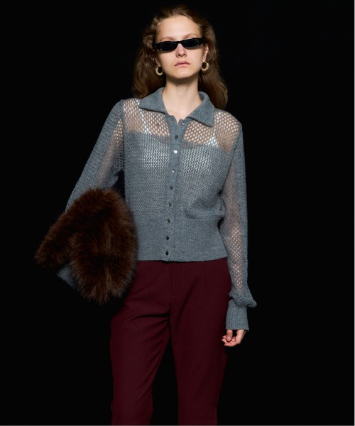 MAISON SPECIAL（メゾンスペシャル） カーディガン Tulle Shirt