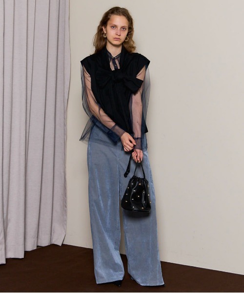 MAISON SPECIAL（メゾンスペシャル） カーディガン Tulle Shirt