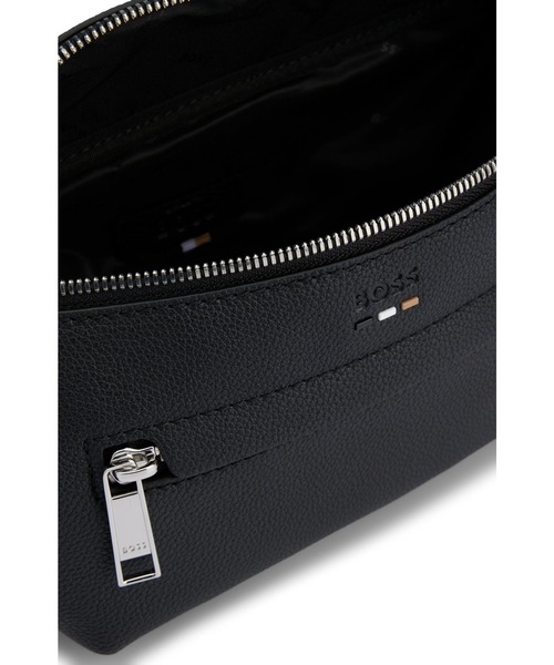BOSS（HUGO BOSS） ウエストポーチ グレイン フェイクレザー ベルト