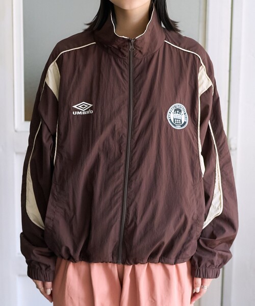 UMBRO ブラウン ナイロンジャンパー UMBRO ブラウン ナイロンジャンパー FREAK'S STORE ブルゾン