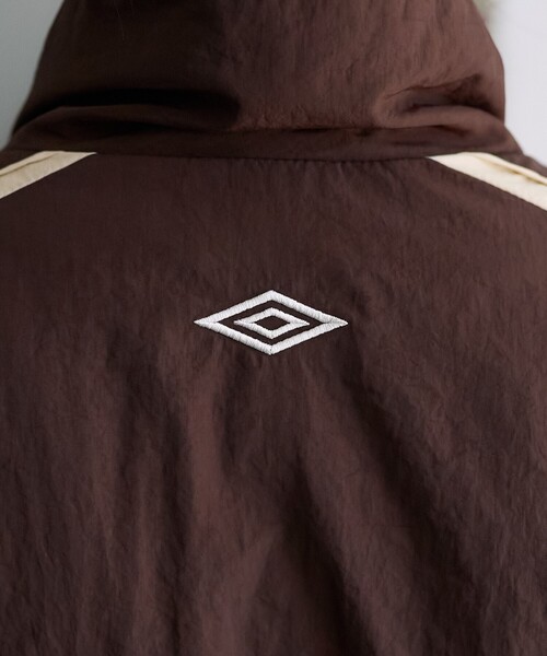UMBRO ブラウン ナイロンジャンパー FREAK'S STORE ブルゾン ジャンバー UMBRO × STORE/アンブロ