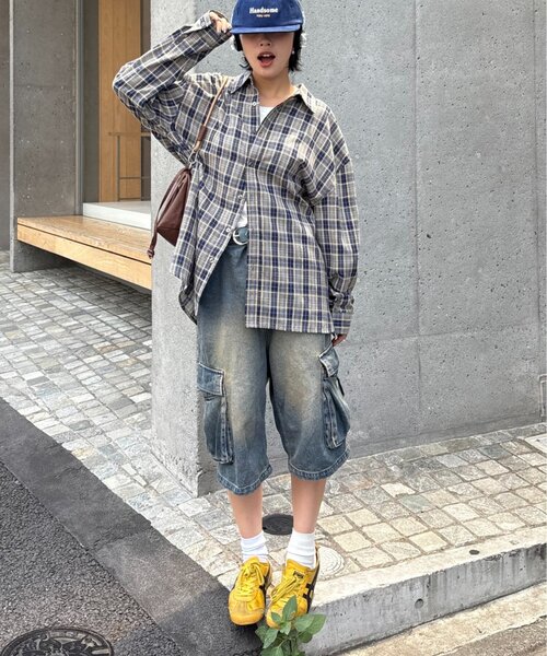 CIAOPANIC TYPY ブラウス シャツ 「UNISEX」モール混長袖