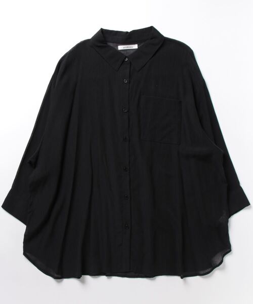 「archives」 ドルマンスリーブシャツ MEDIUM オレンジ レディース
