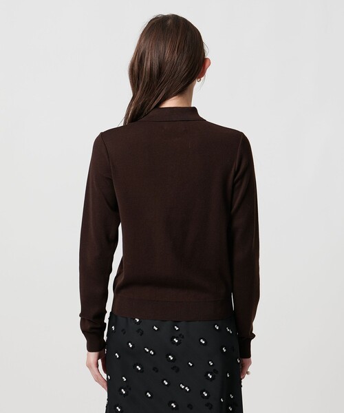 UNITED ARROWS カーディガン ポロニット ウォッシャブル