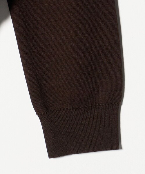 UNITED ARROWS カーディガン ポロニット ウォッシャブル