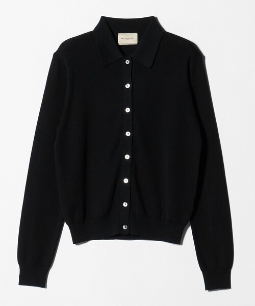 UNITED ARROWS カーディガン ポロニット ウォッシャブル