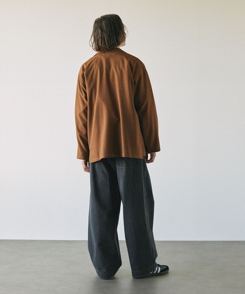 「EMMA CLOTHES」 デニムパンツ L ホワイト メンズ