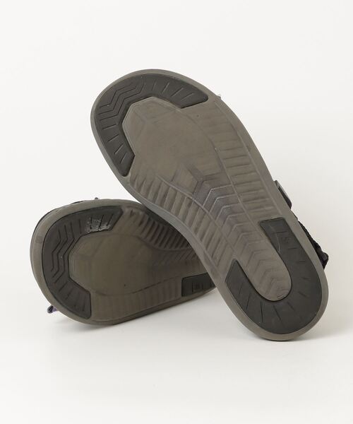 「New Balance」 フラットサンダル 25cm ブラック レディース_画像3