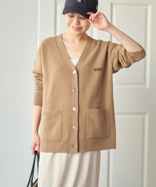 FOXEY - 美品 25SS FOXEY フォクシー Cardigan Modernity ミドル ニット カーディガン 45152 サイズ38 ソフィーブルー レディース 古着 中古 USED FOXEY - 美品 25SS FOXEY フォクシー Cardigan Modernity ミドル