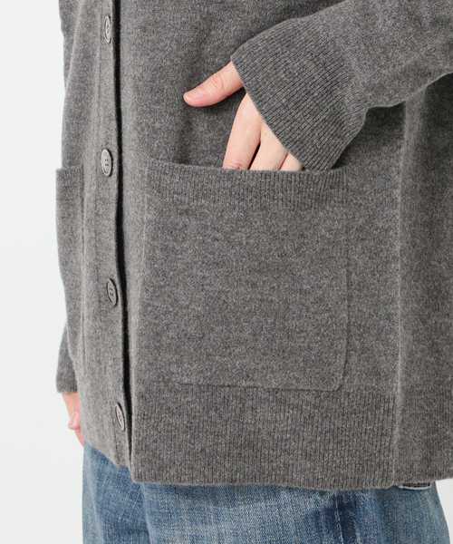 Spick＆Span（スピック アンド スパン） カーディガン ロゴジャガードV