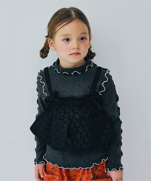 p.premier（ピードットプルミエ） tシャツ 「ジュニア対応」花柄