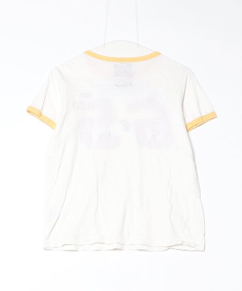 「Vintage PEANUTS」 半袖Tシャツ「OLD BETTY’Sコラボ」 - ホワイト レディース_画像2