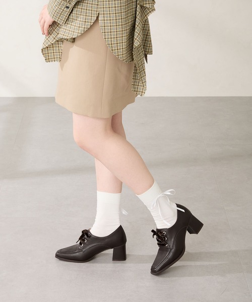 ORiental TRaffic（オリエンタルトラフィック） パンプス ベロアリボン