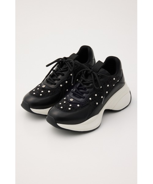 STACCATO（スタッカート） スニーカー パールミックスハイヒール