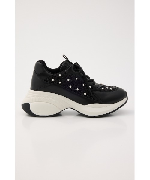 STACCATO（スタッカート） スニーカー パールミックスハイヒール