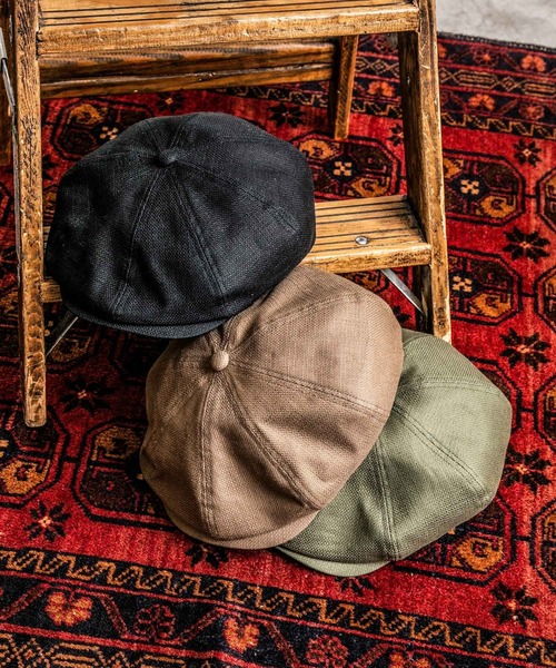 Mr.FATMAN 「MRFATMAN」 キャスケット L カーキ メンズ : ZOZOTOWN