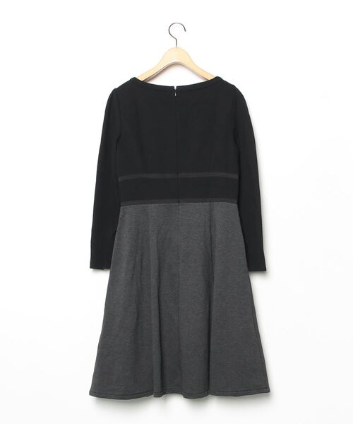 TOCCA 洗える 長袖ワンピース 4 ドット ブラック 黒 11号 L トッカ TOCCA（トッカ） 長袖ワンピース 4 ブラック レディース : ZOZOTOWN