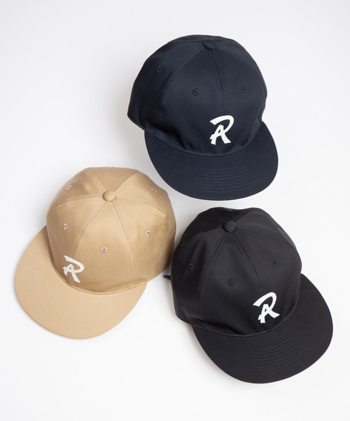 RACAL（ラカル） キャップ 帽子 R” Felt Patch B.B Cap / フェルト