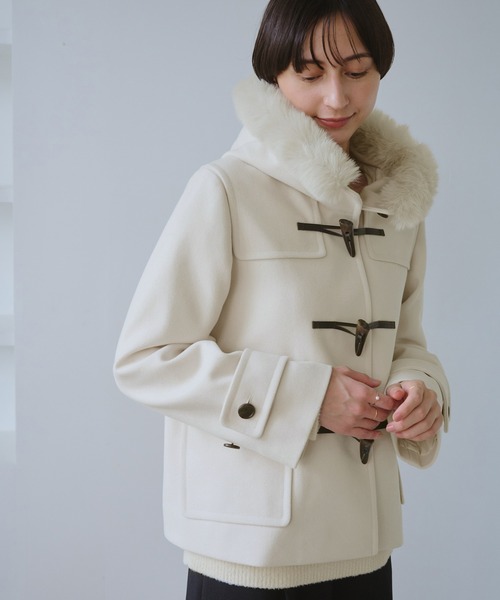 ROPE' PICNIC（ロペ ピクニック） ダッフルコート コート ジャージー