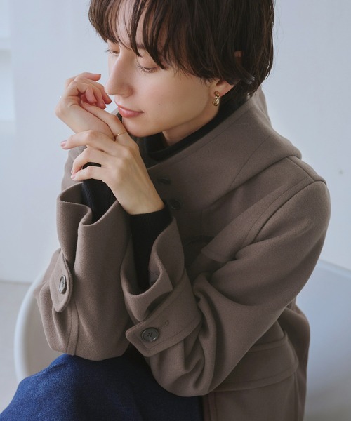 ROPE' PICNIC（ロペ ピクニック） ダッフルコート コート ジャージー