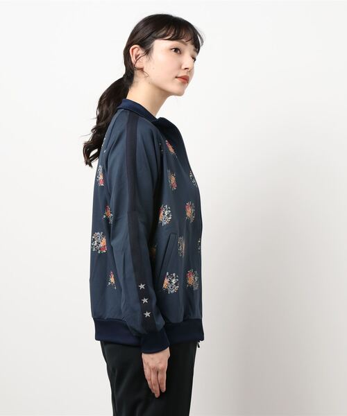 「H.A.K」 ジップアップブルゾン FREE ブラック レディース_画像4