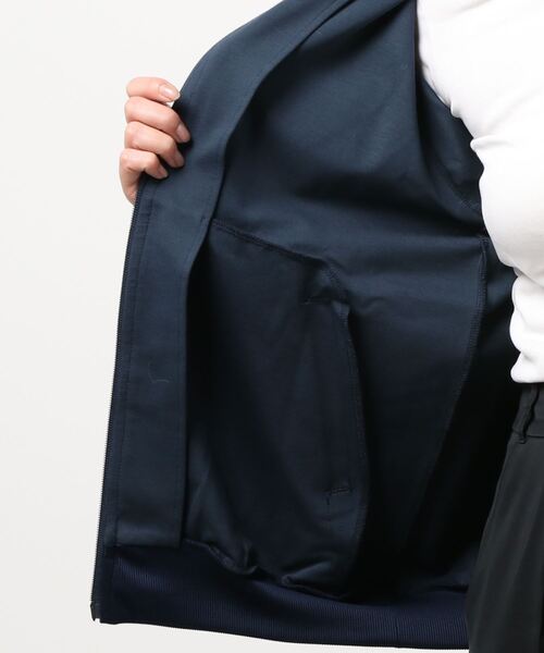 「H.A.K」 ジップアップブルゾン FREE ブラック レディース_画像6