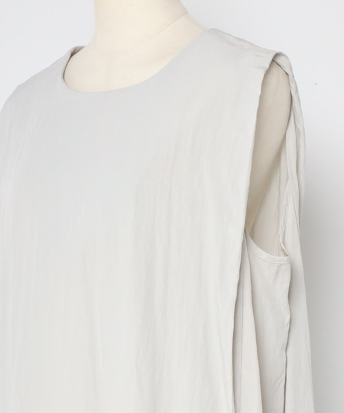 「Bonjour Sagan」 ノースリーブワンピース FREE ブラック レディース_画像7