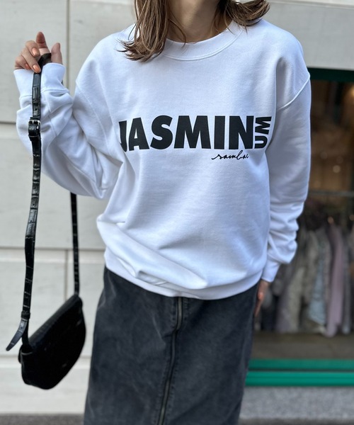 「mi via loca」 スウェットカットソー MEDIUM オフホワイト レディース_画像4