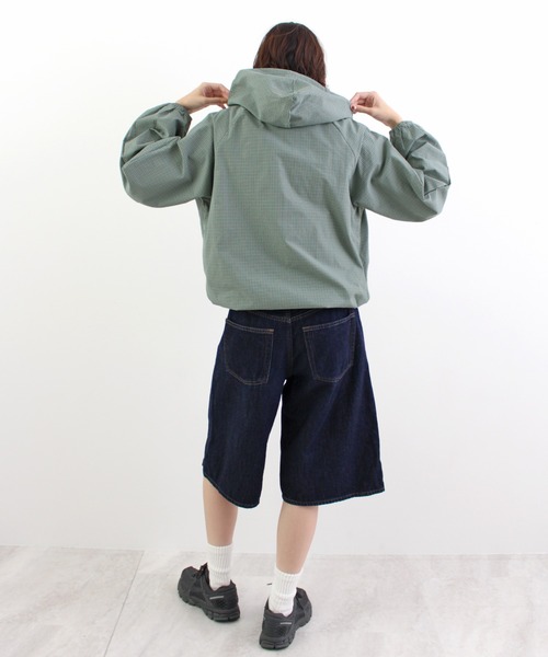 パーカー チェックシャツブルゾン/フーディー レディース : ZOZOTOWN