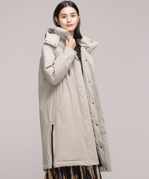 NANO universe（ナノ・ユニバース） ダウンコート 38 ベージュ