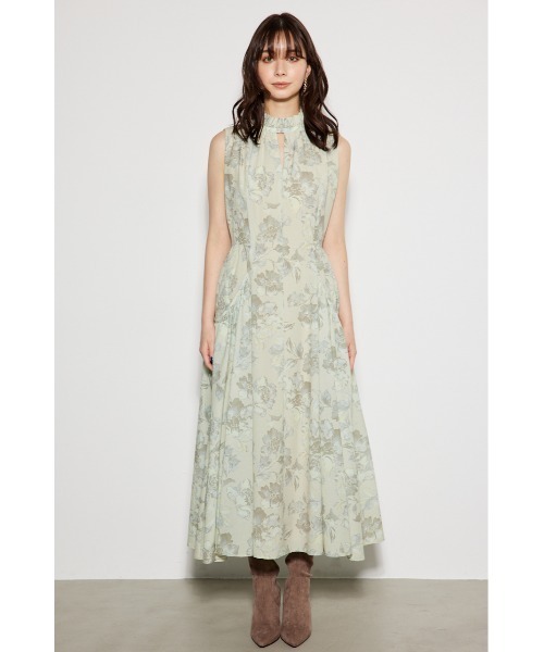 「rienda」 ノースリーブワンピース SMALL イエロー系その他 レディース_画像5