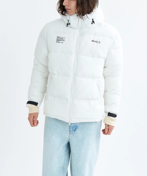 RVCA（ルーカ） ブルゾン アウター メンズ BACK PRINT PUFFER JKT