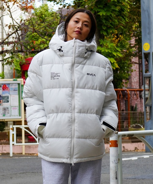 RVCA（ルーカ） ブルゾン アウター メンズ BACK PRINT PUFFER JKT