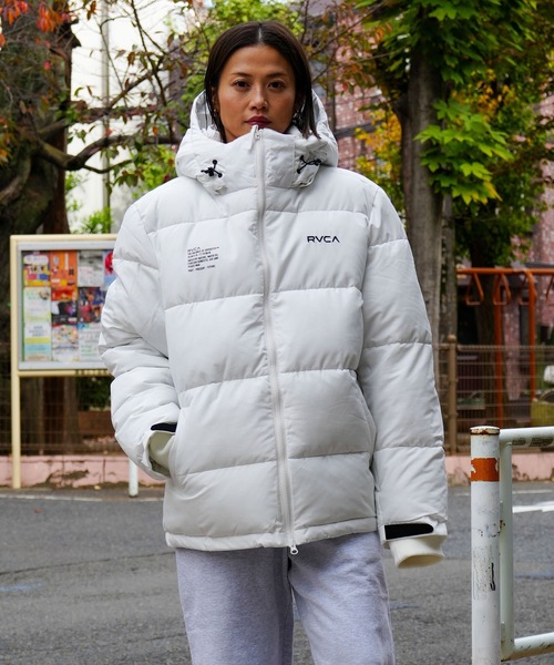 RVCA（ルーカ） ブルゾン アウター メンズ BACK PRINT PUFFER JKT