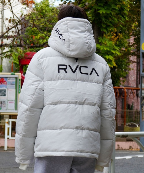 RVCA（ルーカ） ブルゾン アウター メンズ BACK PRINT PUFFER JKT