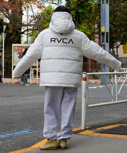 RVCA（ルーカ） ブルゾン アウター メンズ BACK PRINT PUFFER JKT